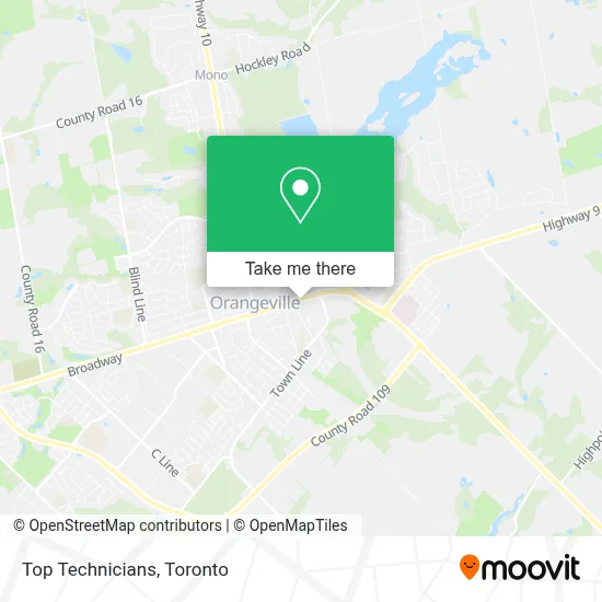 Top Technicians map