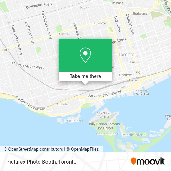 Picturex Photo Booth map