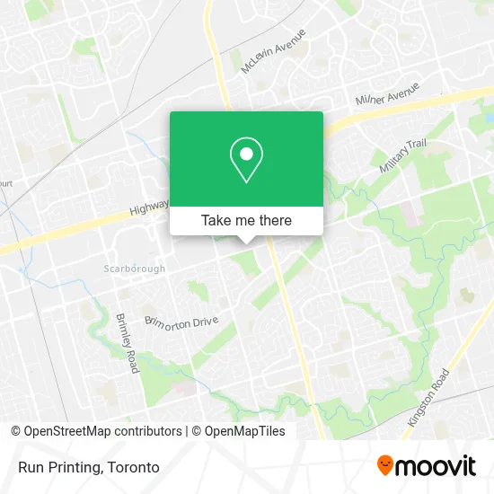 Run Printing map