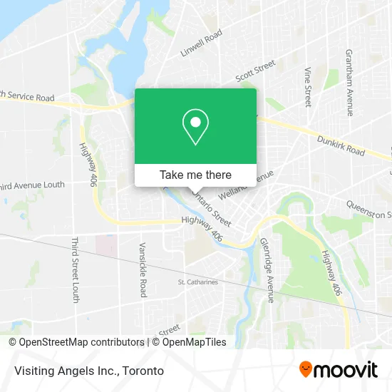 Visiting Angels Inc. map
