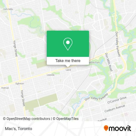 Mac's map