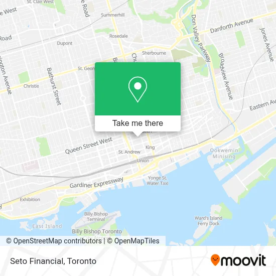 Seto Financial map