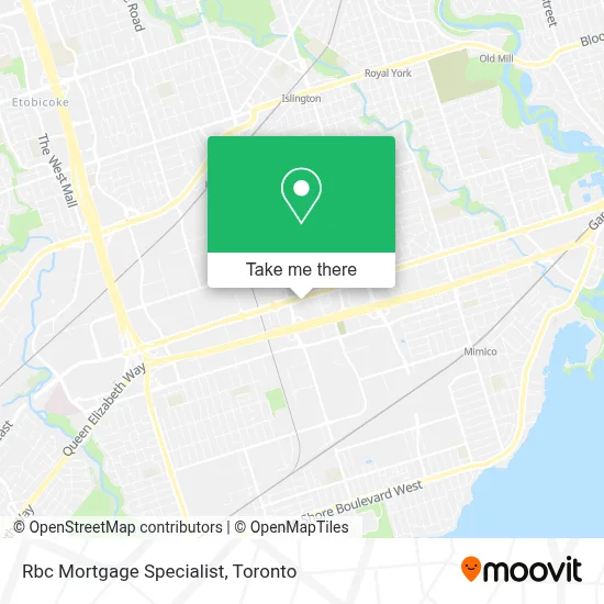 Rbc Mortgage Specialist map