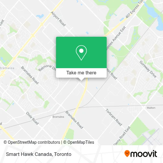 Smart Hawk Canada map