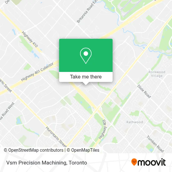Vsm Precision Machining map