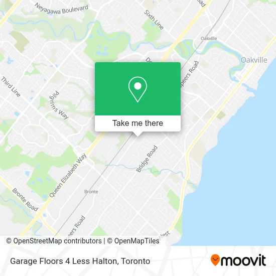 Garage Floors 4 Less Halton map