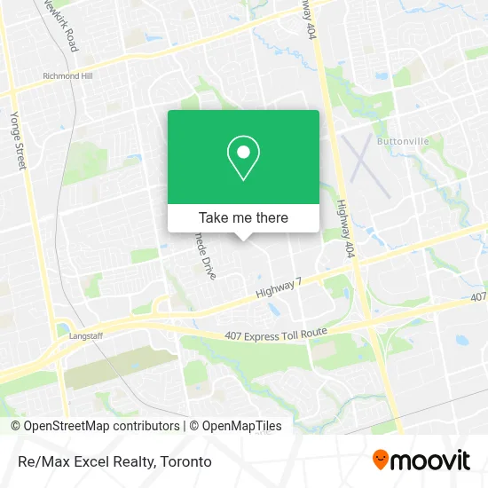 Re/Max Excel Realty map