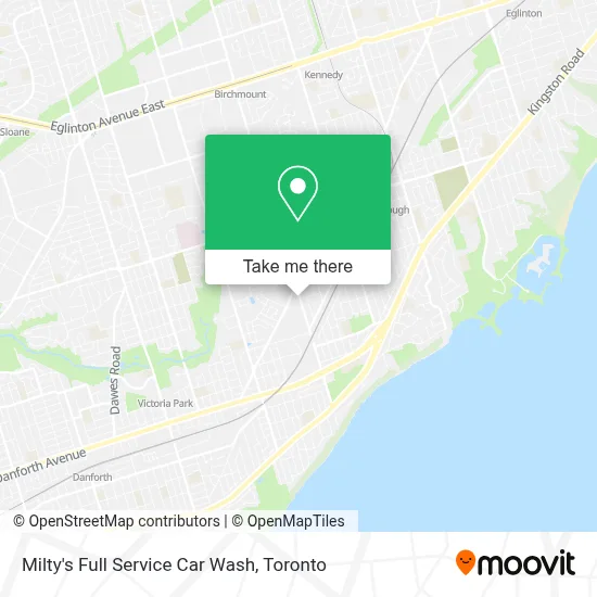 Milty's Full Service Car Wash map