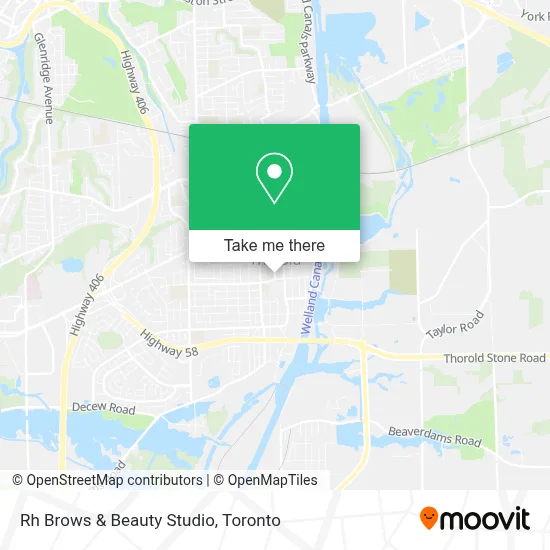 Rh Brows & Beauty Studio map