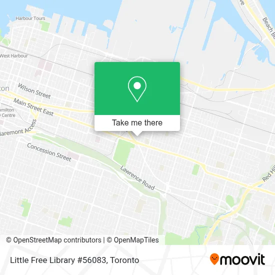 Little Free Library #56083 map