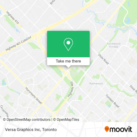 Versa Graphics Inc map