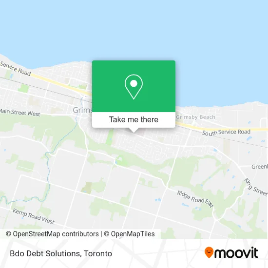 Bdo Debt Solutions map