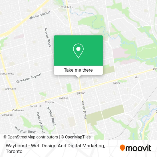 Wayboost - Web Design And Digital Marketing map