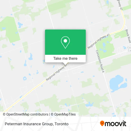Peterman Insurance Group map