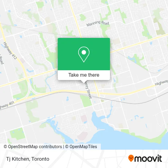 Tj Kitchen map