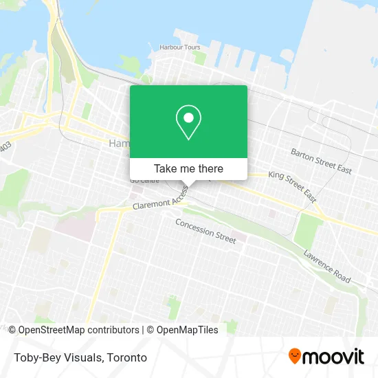 Toby-Bey Visuals map