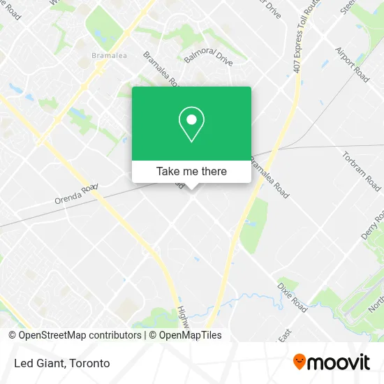 Led Giant map