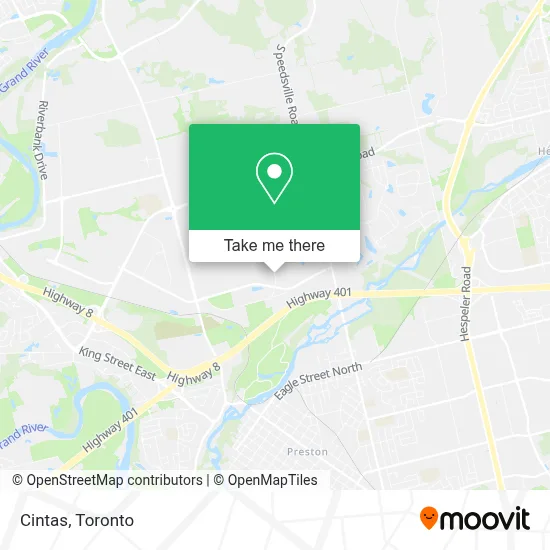 Cintas map