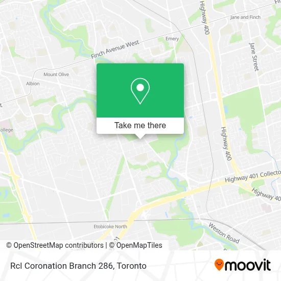 Rcl Coronation Branch 286 map