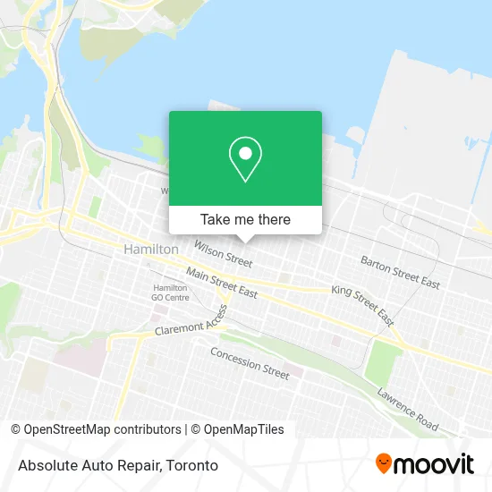 Absolute Auto Repair map
