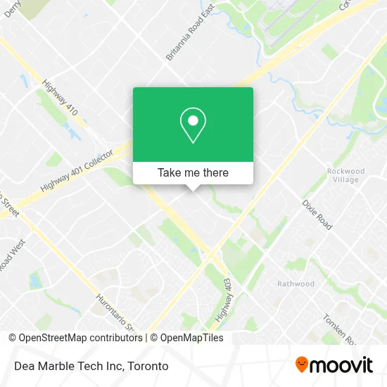 Dea Marble Tech Inc map
