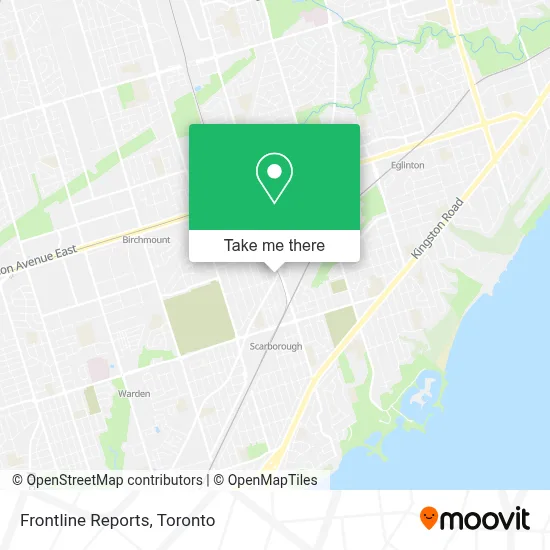 Frontline Reports map