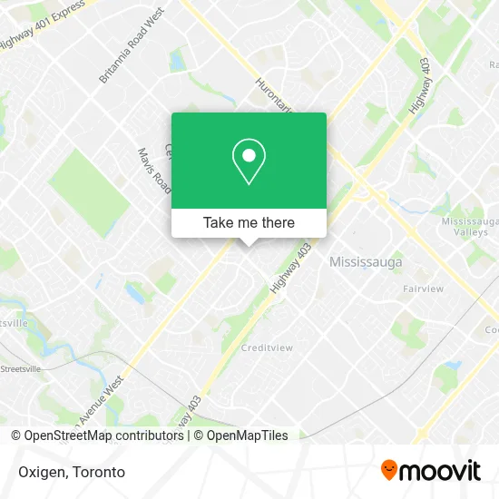 Oxigen map
