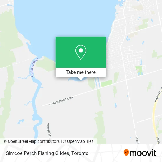 Simcoe Perch Fishing Giides map