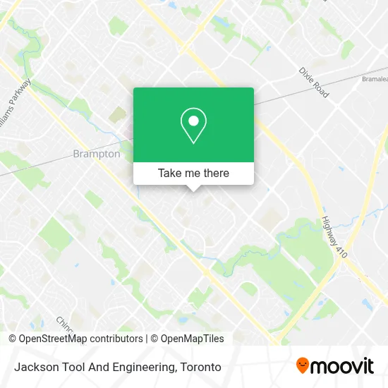 Jackson Tool And Engineering map