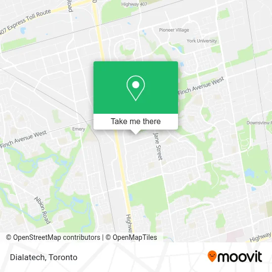 Dialatech map