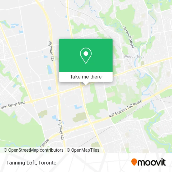 Tanning Loft map