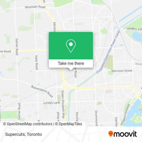 Supercuts map