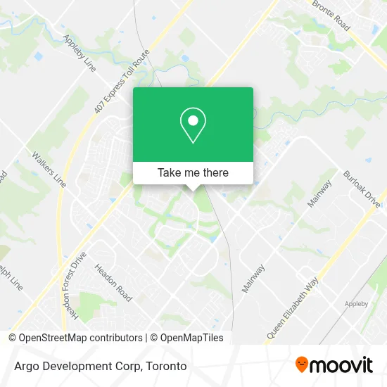 Argo Development Corp map