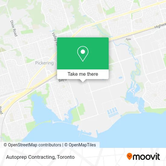 Autoprep Contracting map