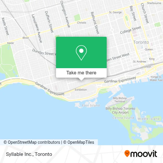 Syllable Inc. map