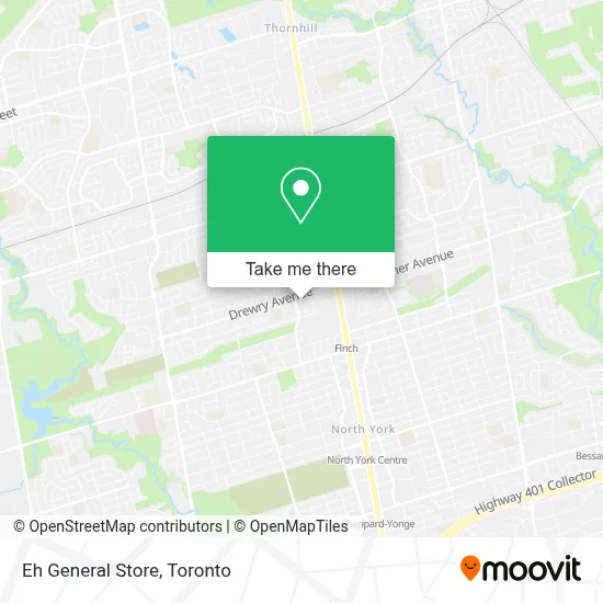 Eh General Store map