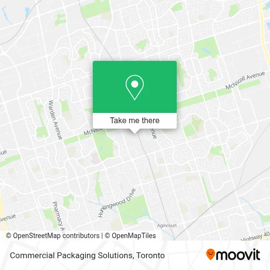 Commercial Packaging Solutions map
