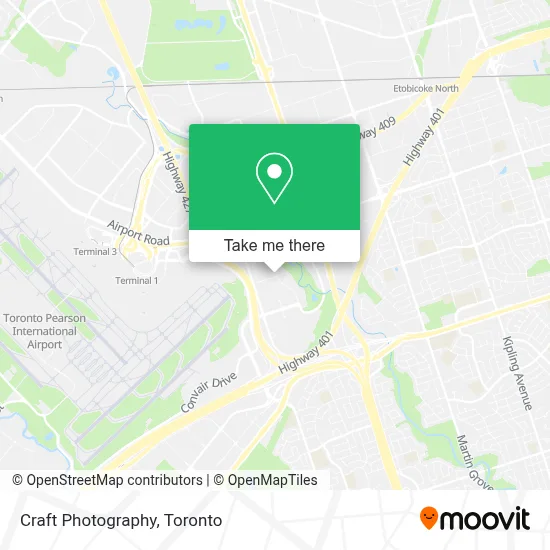 Craft Photography map