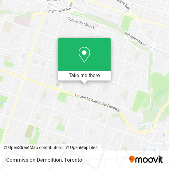 Commission Demolition map