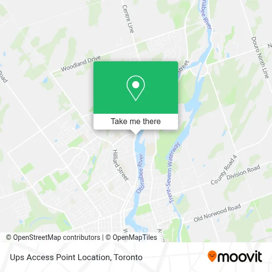 Ups Access Point Location plan