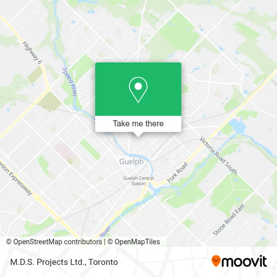 M.D.S. Projects Ltd. map