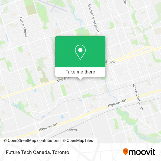 Future Tech Canada map