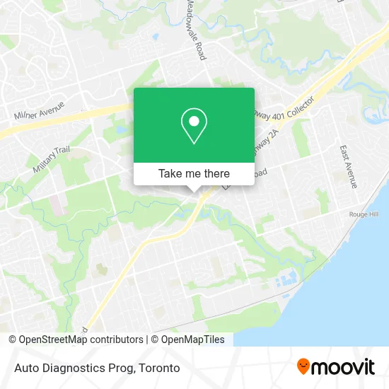 Auto Diagnostics Prog map