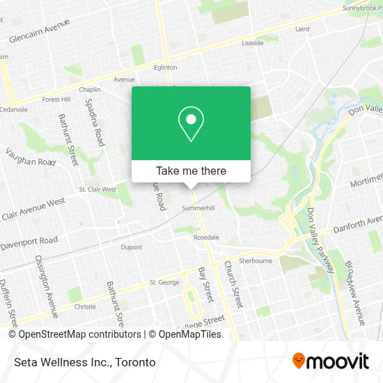 Seta Wellness Inc. map