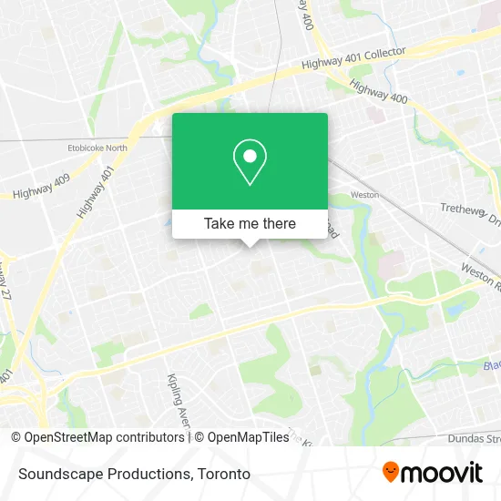 Soundscape Productions map