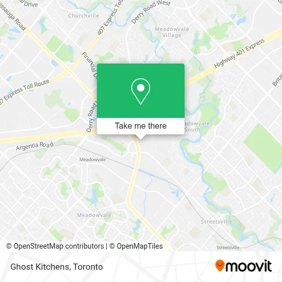 Ghost Kitchens map