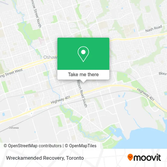 Wreckamended Recovery map