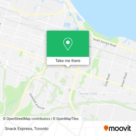 Snack Express map