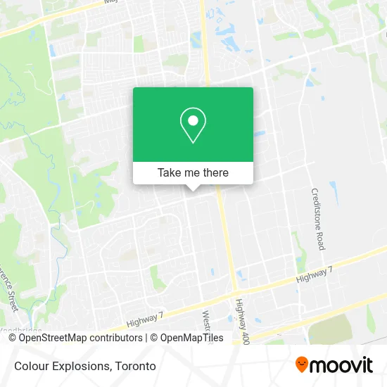 Colour Explosions map