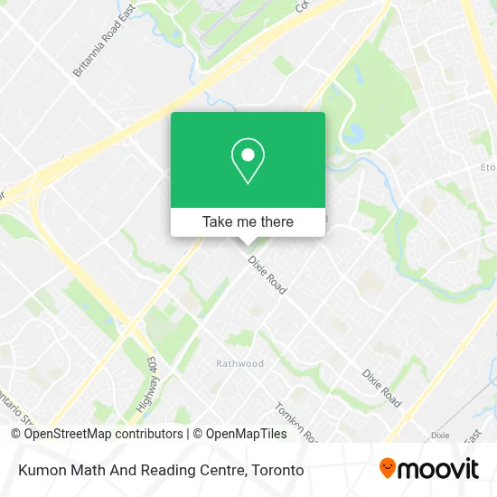 Kumon Math And Reading Centre map